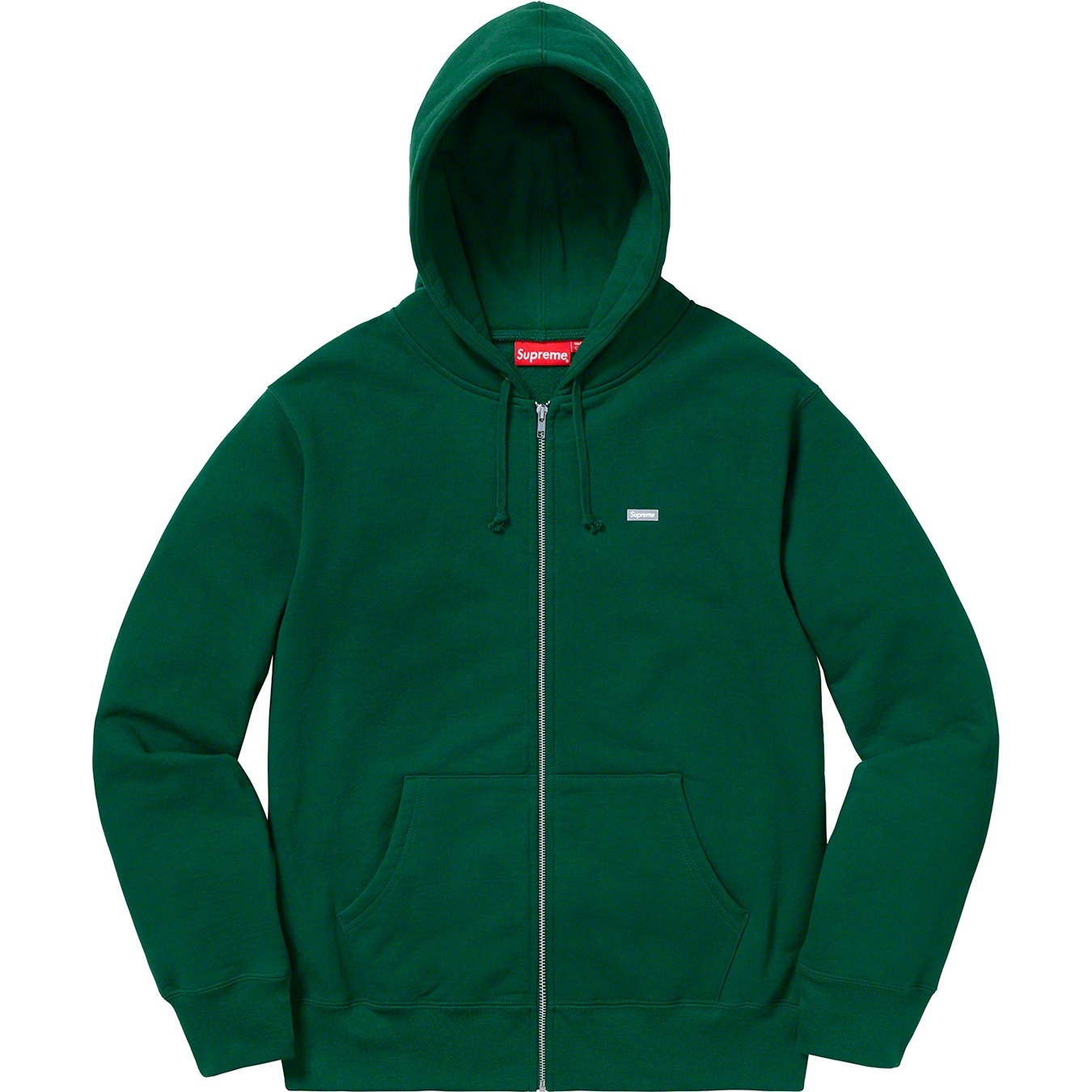 Reflective Small Box Zip Up Sweatshirt view 12